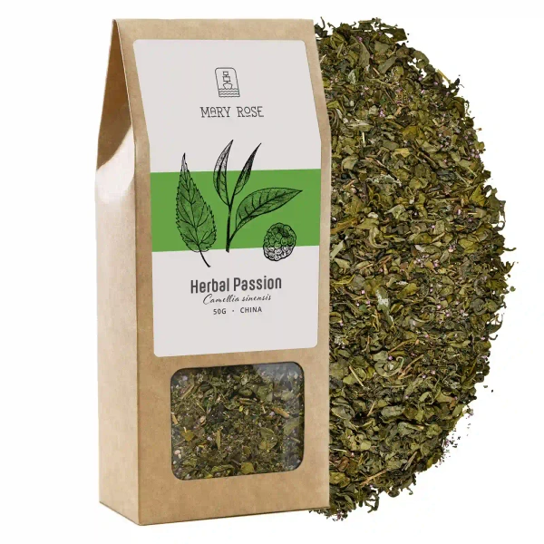 Mary Rose Herbal Passion Green Tea