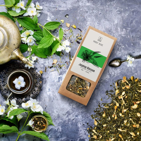 Green jasmine tea Mary Rose Jasmine Blossom