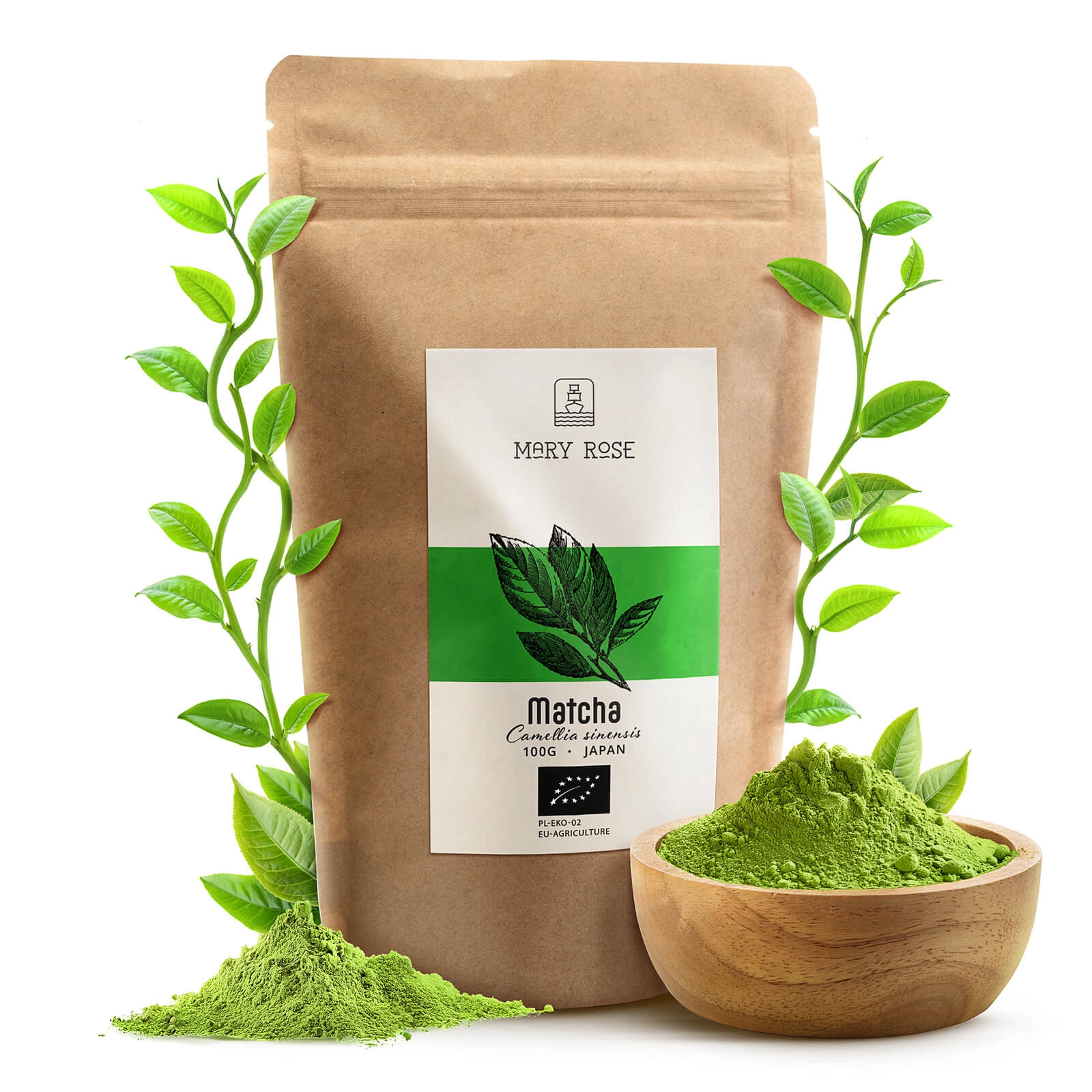 Mary Rose Matcha BIO culinary grade – powdered green tea