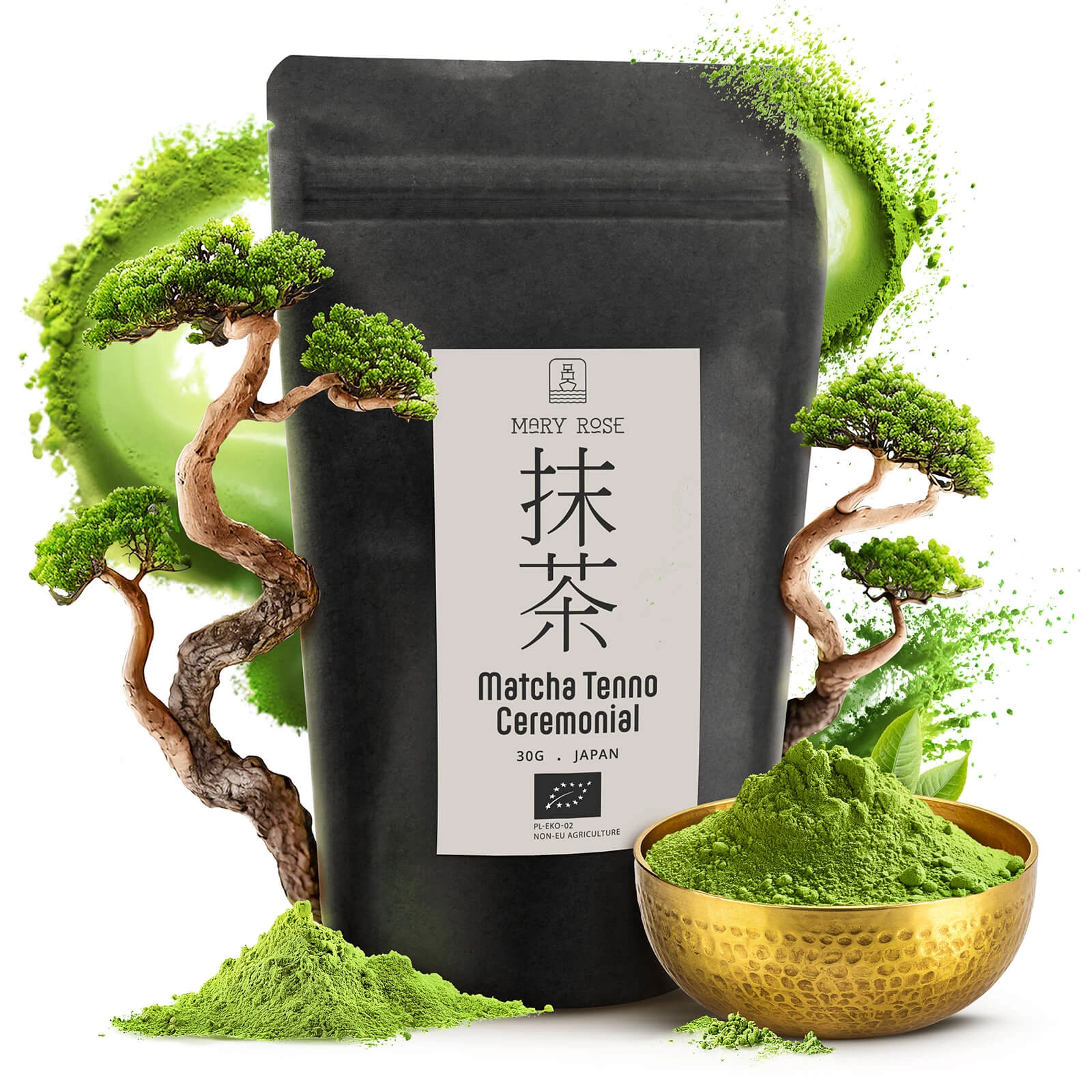 Mary Rose Matcha Tenno BIO ceremonial grade – matcha properties