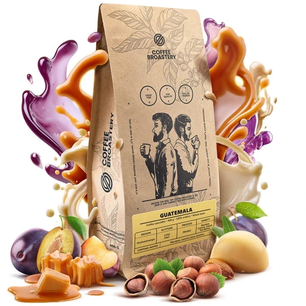 Bro Coffee Roastery Guatemala Peña Roja Speciality coffee beans with plums, caramel and nuts.