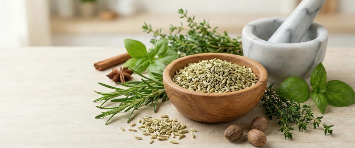 Fennel as a spice – dried fennel seeds in the kitchen