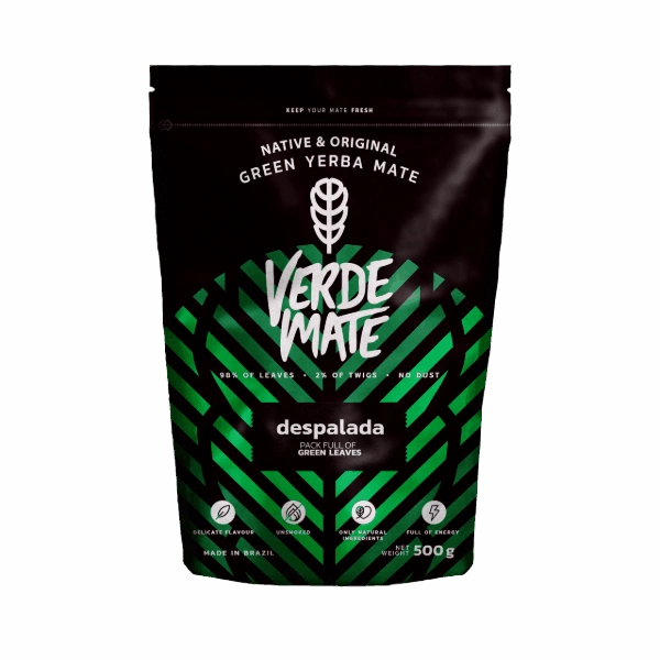 Green yerba mate Verde Mate Green Despalada in a doypack.