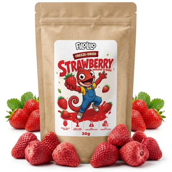 FiloLilo freeze-dried strawberries