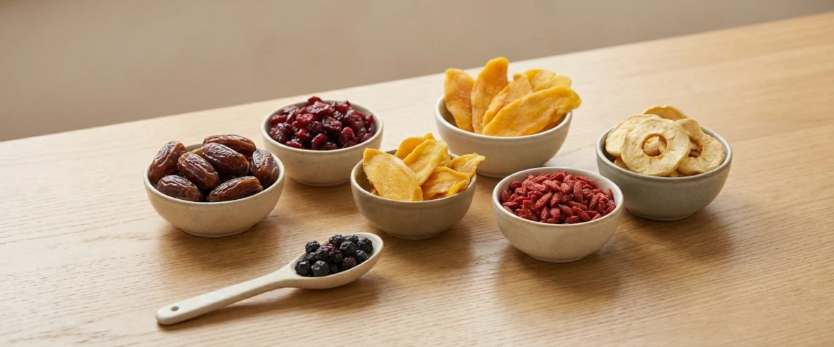 Dried fruit calories – portion size of dried fruit in a healthy diet
