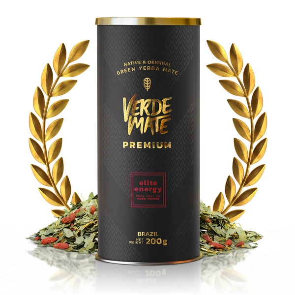 Energising yerba mate Verde Mate Green Premium Elite Energy