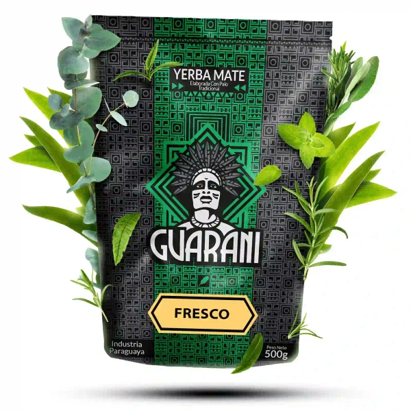 Guarani Fresco yerba mate with lemon verbena