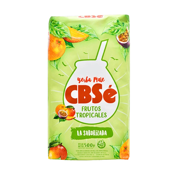 CBSé Frutos Tropicales – flavoured yerba mate from Argentina