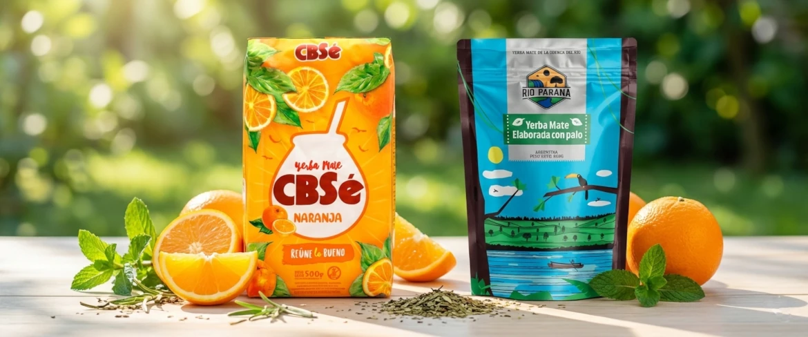 Modern varieties of yerba mate from Argentina – flavoured and herbal blends