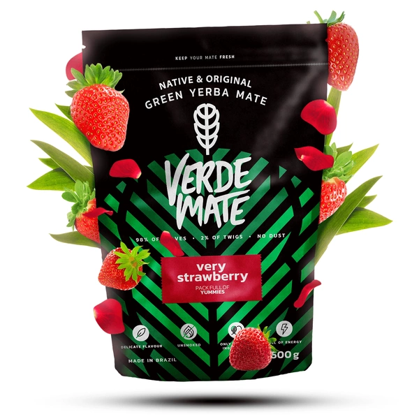 Verde Mate Very Strawberry