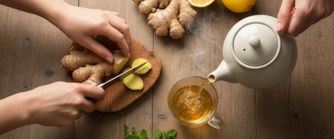 How to add ginger to tea? Practical tips