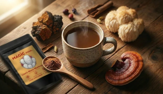 How to choose an adaptogenic mushroom supplement? Reishi, chaga and lion’s mane in practice