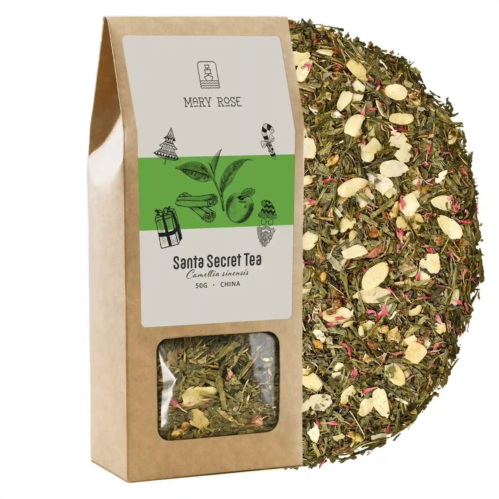 Mary Rose - Santa Secret Tea - 50g | Tea \ Green Tea Others \ Winter ...