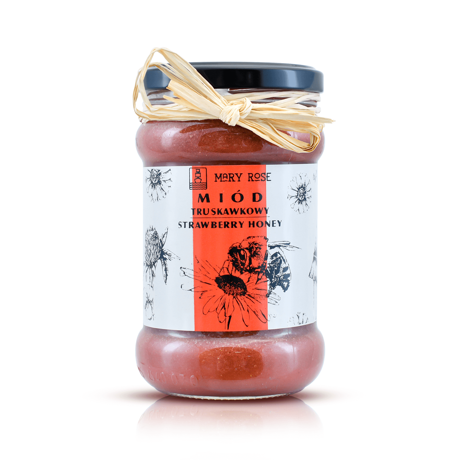 Mary Rose Strawberry honey 360g Healthy foods \ Honey All products