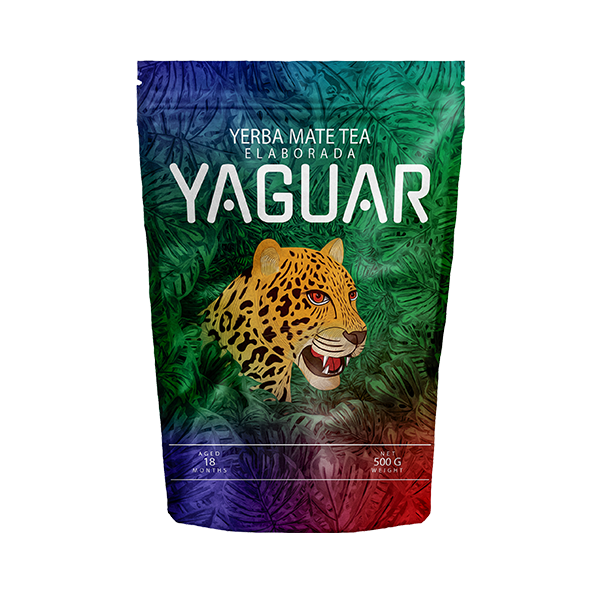 Yaguar Elaborada Con Palo 500g | Yerba Mate From Brazil | Traditional