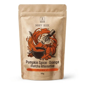 Mary Rose – Orange Matcha Alternative – Pumpkin Spice Powder 50g
