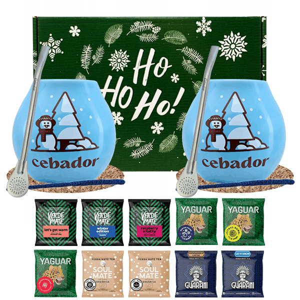 Winter Gift Set Yerba Mate for two 10x50g