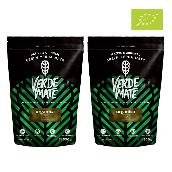 2 x Verde Mate Green Organica 500g 1kg