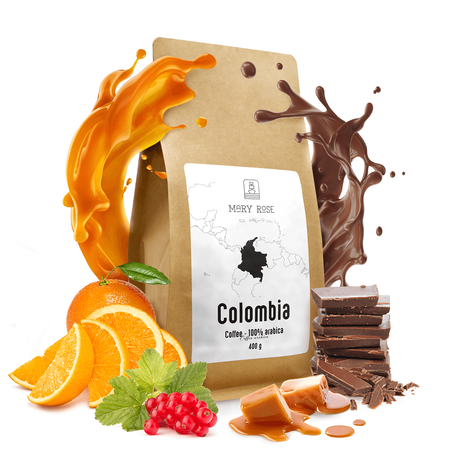 Mary Rose - whole bean coffee Colombia Medellin premium 400g