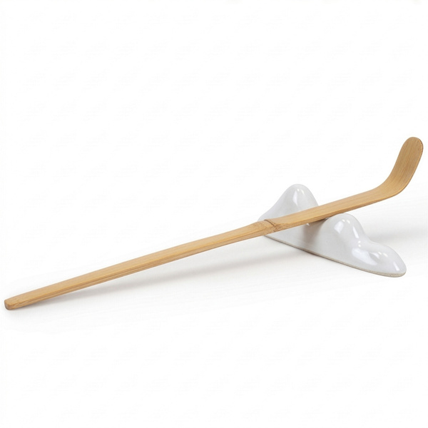 Chashaku-oki – Stand for Matcha Scoop (white)