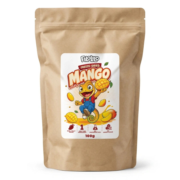 FiloLilo – Freeze-dried mango slices 100g