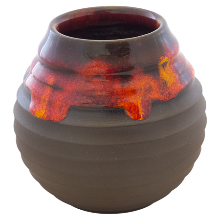 Ceramic Mate Cup ABEJA red