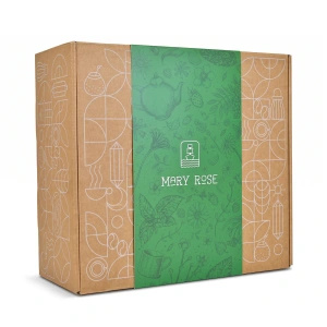Gift Set of Mary Rose Loose-Leaf Teas 2x50g + Cup with Infuser