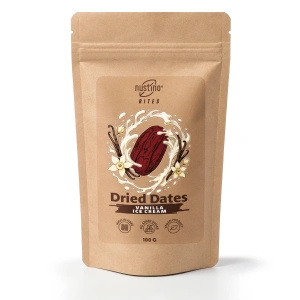 Nustino Bites – Dried Dates – Vanilla Ice Cream 100g