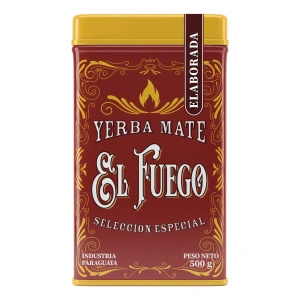 Yerbera – Tin can + El Fuego Elaborada 0.5kg