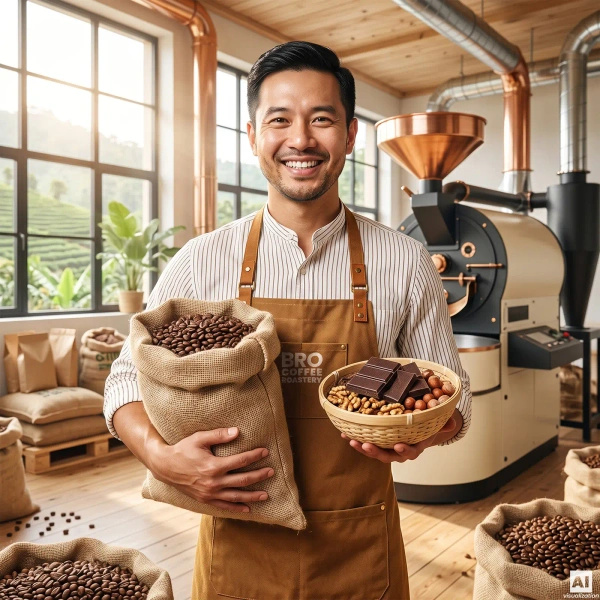Bro Coffee Roastery – Whole Bean Coffee Pure Crema 400g