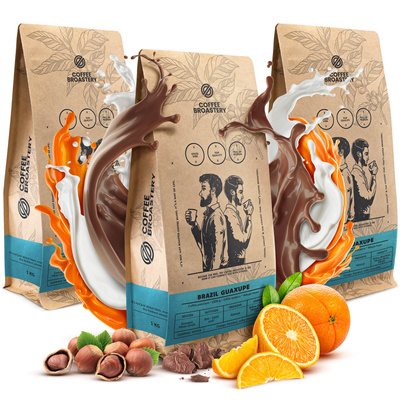 Set of Bro Coffee Roastery Brazil Guaxupe 3x1kg (3kg)