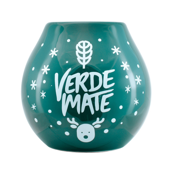Christmas Gift Set Yerba Mate Verde Mate Let's Get Warm 500g + Gourd and Bombilla