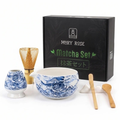 Gift Set: Matcha Tea Brewing Accessories