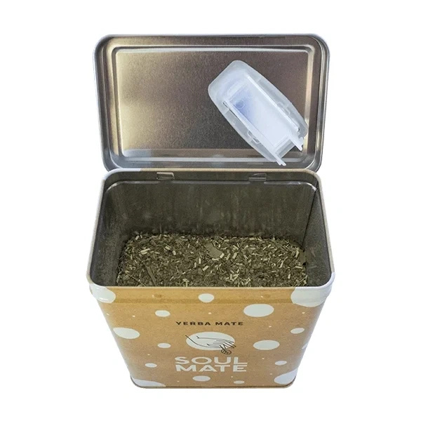 Yerbera – Tin can + Soul Mate Orgánica Anís 0.5kg