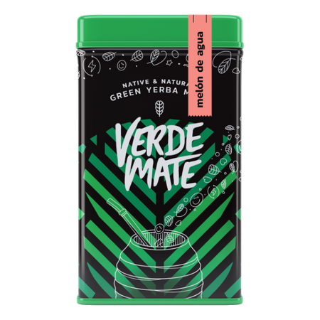 Yerbera – Tin can + Verde Mate Green Melón de Agua 0.5kg 