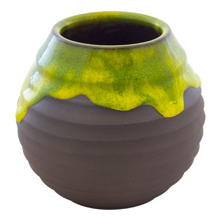 Ceramic Mate Cup ABEJA green