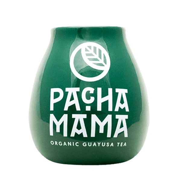 Christmas Gift Set Guayusa Pachamama Heartwarming 100g + Gourd and Bombilla