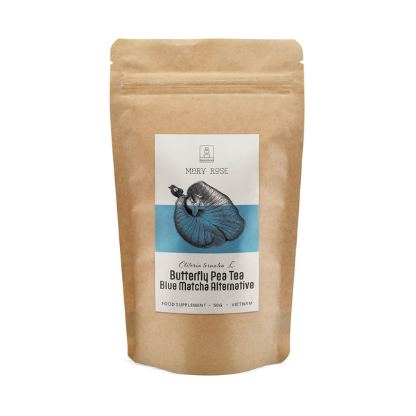 Mary Rose – Blue Matcha Alternative – Butterfly Pea Tea Powder 50g