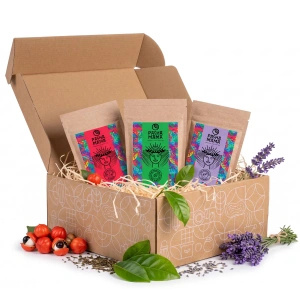 Gift Set Guayusa Pachamama: Pure + Lavanda + Energia 3x100g