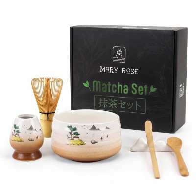 Gift Set: Matcha Tea Brewing Accessories