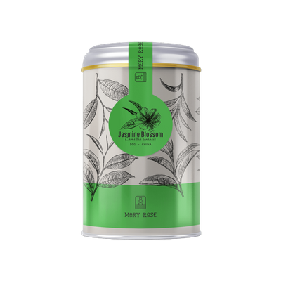 Mary Rose - Jasmine Blossom Green Tea in tin can - 50g