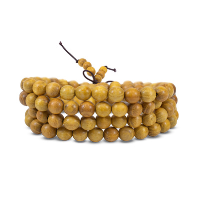 Mala bracelet with sandalwood (108 beads)