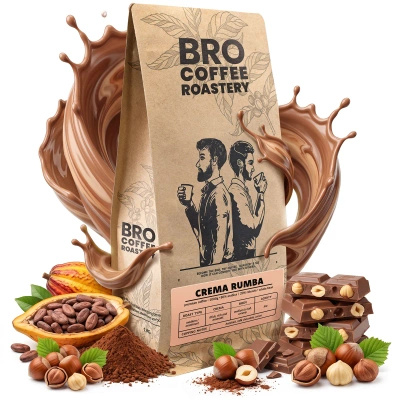 Bro Coffee Roastery – Whole Bean Coffee Crema Rumba 1kg