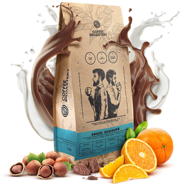 Set of Bro Coffee Roastery Brazil Samba + Brazil Guaxupe + Brazil Cerrado 3x1kg (3kg)
