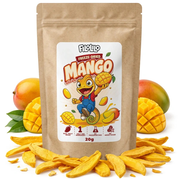 FiloLilo – Freeze-dried mango slices 20g