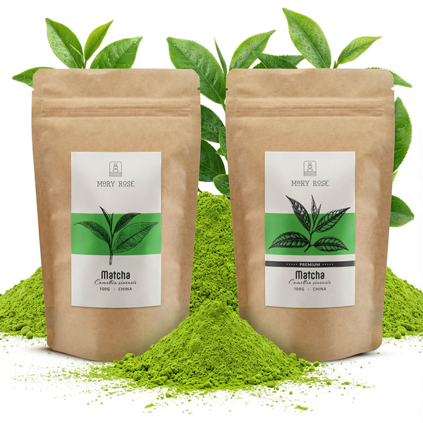 Set of 2 Chinese Matcha Teas: Premium + Culinary
