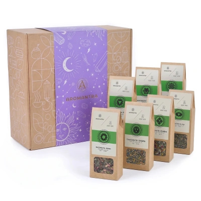 Esoteric Gift Set: Teas for Strengthening the 7 Chakras - Aromantra x Mary Rose
