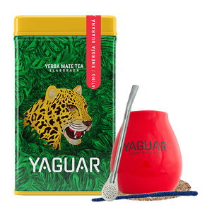 Set Yerbera Yaguar Energia 0.5kg