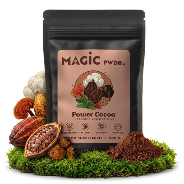 Magic Pwdr – Power Cocoa – Relax & Well-Being Blend 200g