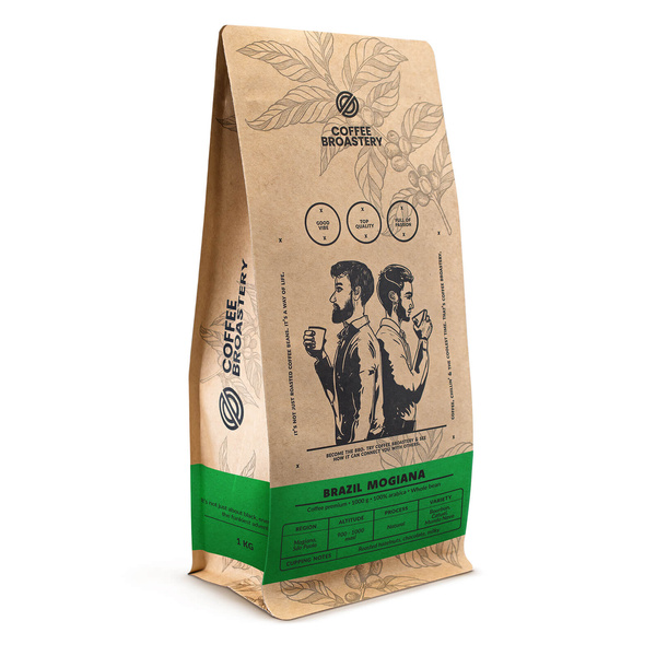 Set of Bro Coffee Roastery Brazil Samba 3x1kg (3kg)